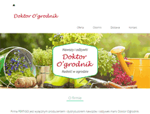 Tablet Screenshot of doktorogrodnik.pl